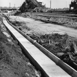 Port Waratah Coal Services, Stk3 nearly completed, 1978