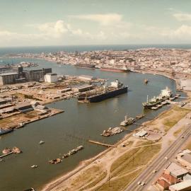 Aerial view of Throsby Basin, NSW, 1979 
