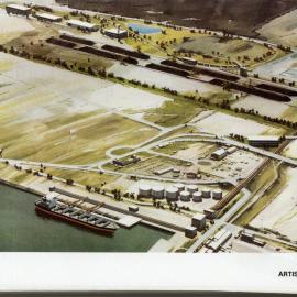 Artist's impression, Kooragang Coal Loader, July 1981