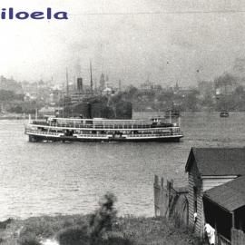 "SS Biloela", Cockatoo Island ferry, [n.d.]