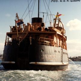 "E O K Green", Maritime Services Board dredge, August 1980