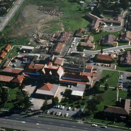 Aerial photograph - Western Suburbs Hospital, Waratah, NSW, Australia