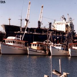 "Kowulka", Newcastle dock, NSW, August 1984