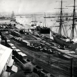 "Newcastle at Port Hunter", [with "PS Newcastle", 1895]