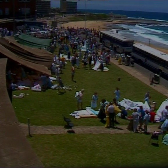Newcastle Earthquake Raw Footage Tape 44