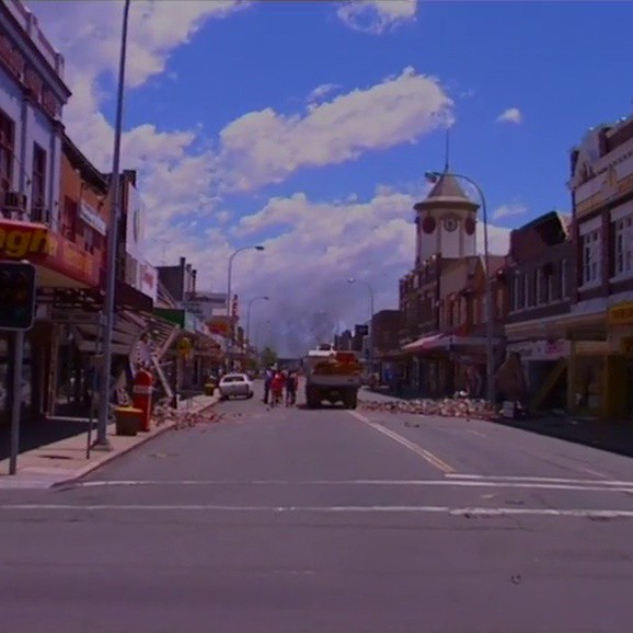 Newcastle Earthquake Raw Footage Tape 49