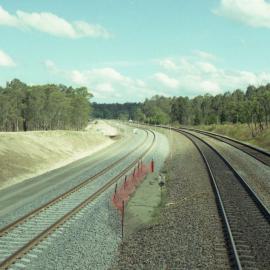 The new up relief road approaching Allandale between Branxton and Lochinvar, NSW, November 2012