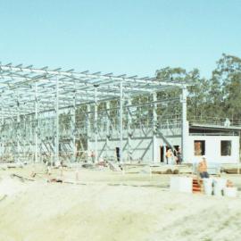 The servicing facility for Pacific National being built at Greta, NSW, May 2012