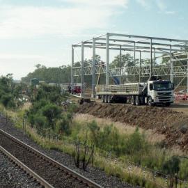 The Pacific National servicing facility under construction at Greta, NSW, January 2012