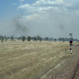 Bushfire at Bulga, NSW, December 2002