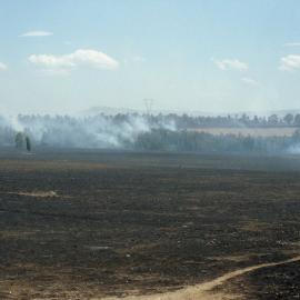 Bushfire at Bulga, NSW, December 2002