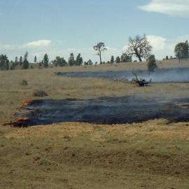 Bushfire at Bulga, NSW, December 2002