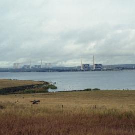 Lake Liddell, and Liddell and Bayswater power stations, July 2011