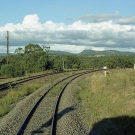 The departure side of the Drayton balloon loop, March 2006
