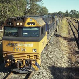 TT 120 with two other classmates at Drayton, NSW, May 2014
