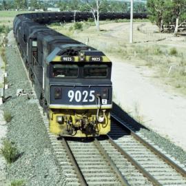 9025 leads unit 2 through Yarrawa, January 2014