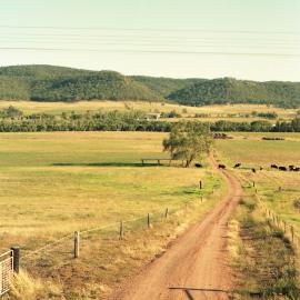 Looking west from the staff hut at Sandy Hollow, NSW