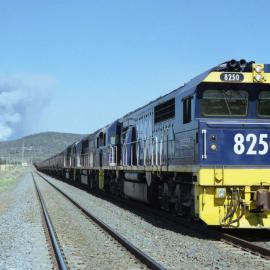 8250 and two classmates wait in the loop at Coggan Creek, NSW, October 1997