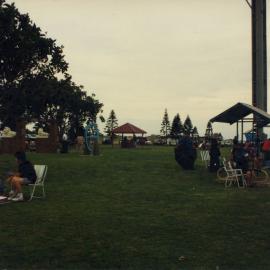 Breakfast at Lions Park, Stockton Foreshore, NSW, [1988]