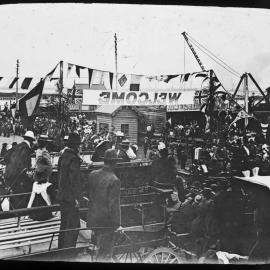 Welcome to Honeysuckle, Honeysuckle, NSW, May 1901 (Enlarged)