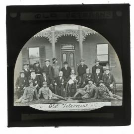 Old Veterans group photo, unknown location, [n.d]