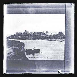 Windsor Castle from the Thames, Windso, England, [n.d]