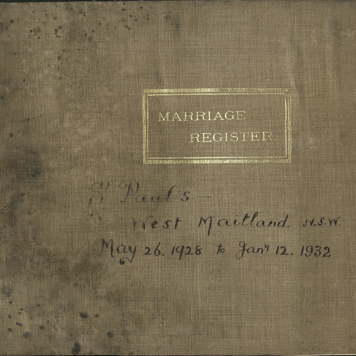 South Maitland (St Paul's) Marriage Register, 1928 - 1932