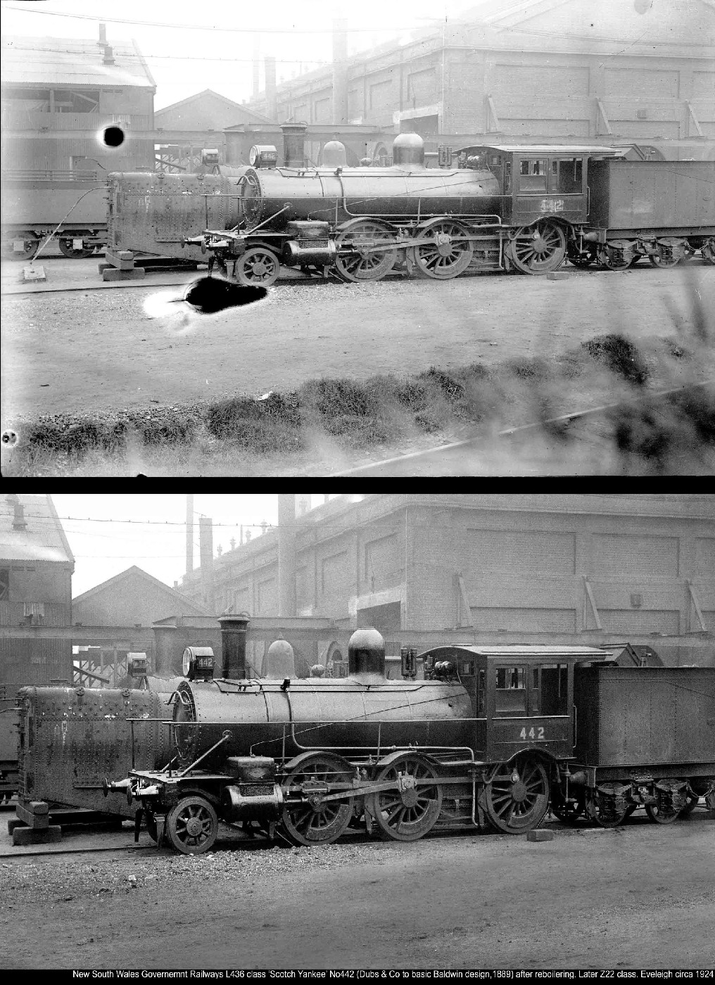 Top: original scan
Bottom: restoration