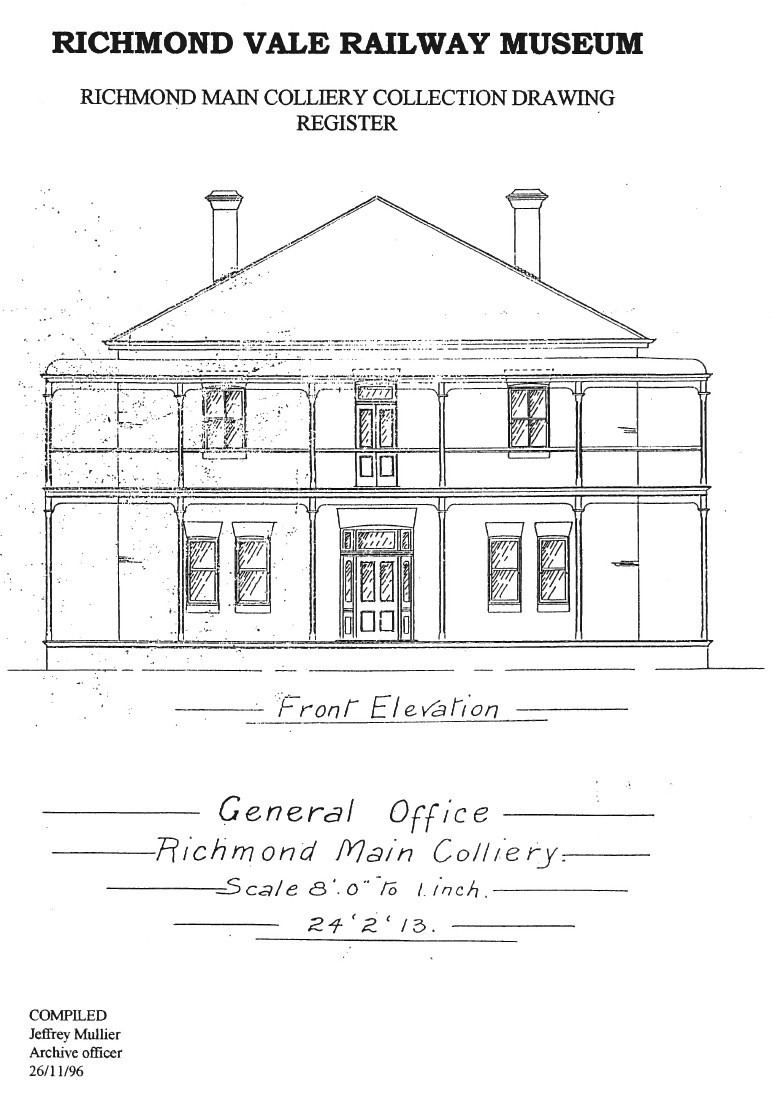 Richmond Main Colliery collection drawing register | Living Histories