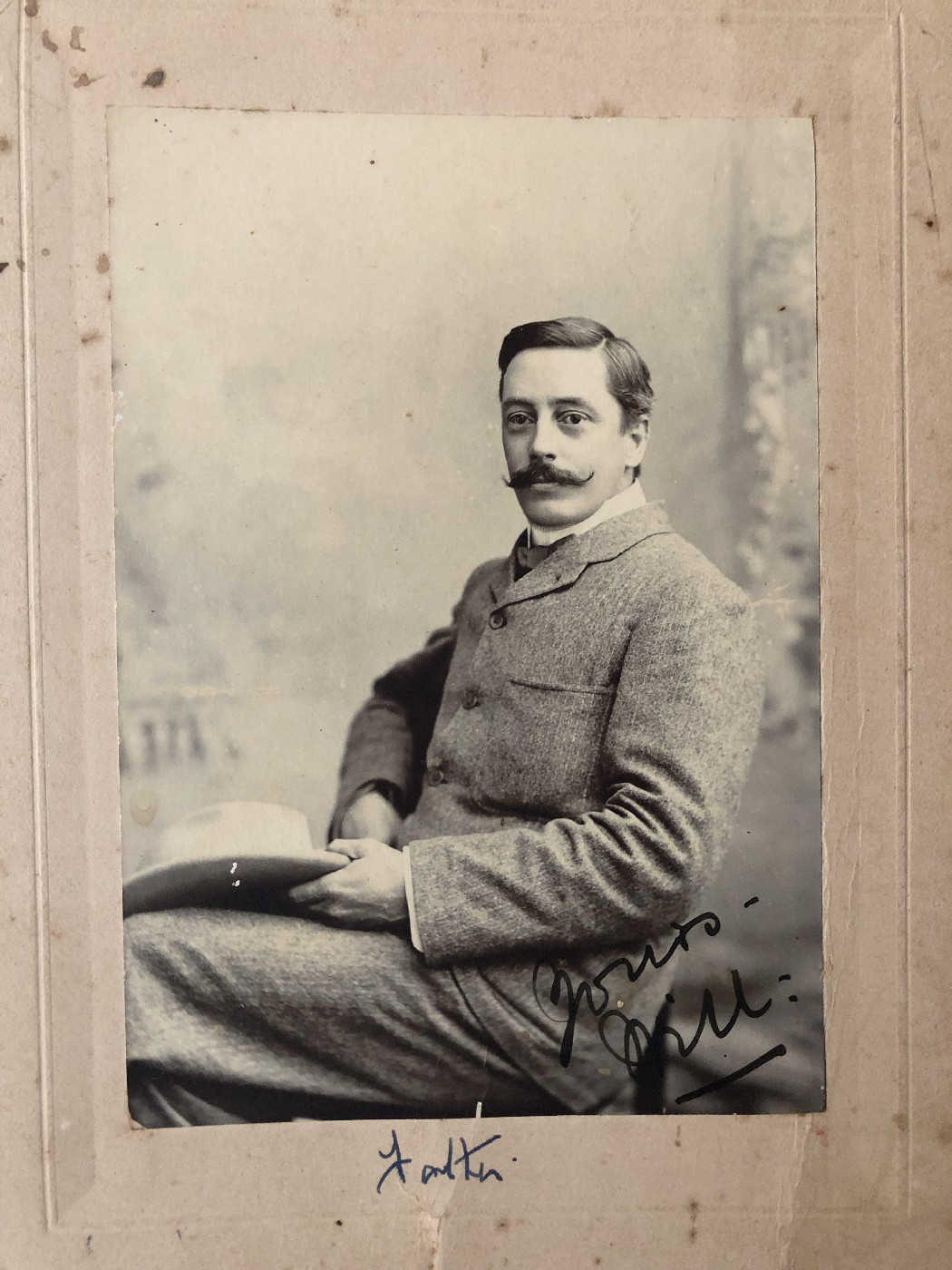 Photograph of William Arthur Squire (Courtesy of Anna Howard, Great Grand Daughter)