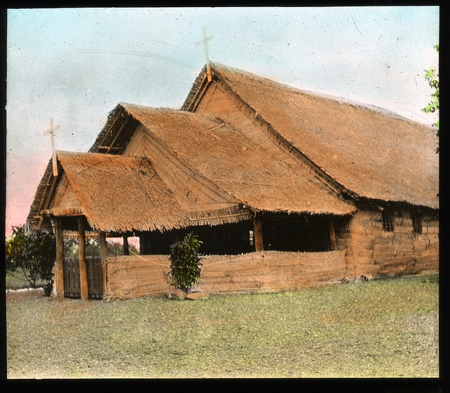 ‘All Saints Church, Boianai, PNG. Located in Boianai Mission Station, Milne Bay Province, Papau New Guinea [Circa 1910s]