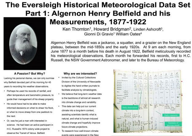 Uncovering Australia&rsquo;s climate history since European settlement [Seminar]